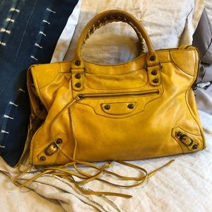 Balenciaga 2004 Yellow City